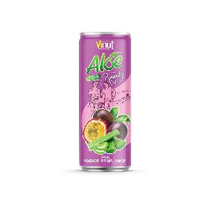 250ml VINUT Beauty drink Aloevera drink with Passion fruit juice