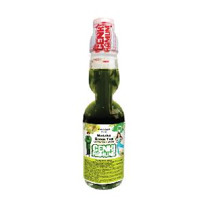 Matcha Green Tea Genki (HEALTHY ) Ramune Soda