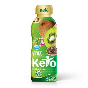 330ml VINUT Keto diet Kiwi juice with chia seed