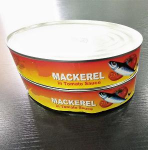 canned mackerel in tomato sauce 425g oval can