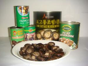 Canned Shitake mushroom