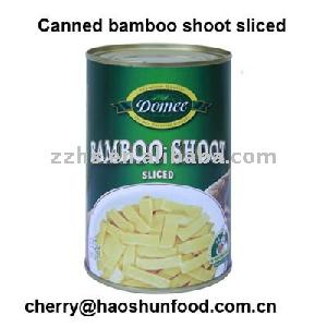 Canned Bamboo Shoot Sliced in Brine from factory directly