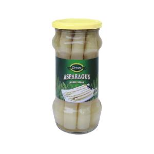 Canned White Asparagus Whole with Salt in Water