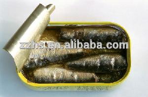 Canned Fish in Oil Sardine Fish Vegetable or Nature Oil