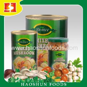 Canned Mix Mushroom in Brine Canned Vegetable1