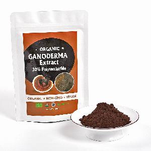 free sample 30%  polysaccharide herbal lingzhi reishi mushroom ganoderma lucidum extract powder amazon wholesale price