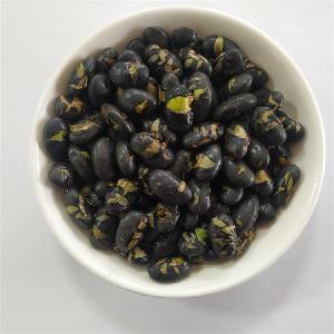 Naturally Grown Black Soybean Green Kernel Organic Roasted Black Bean