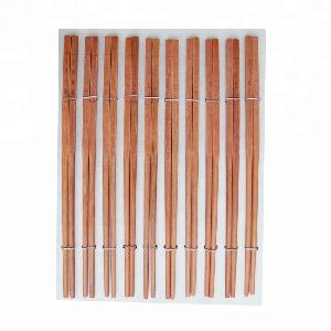 High Quality reusable 10 pairs wood chopsticks gift set