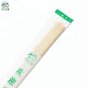 Eco-Friendly Disposable Round Length 24 cm Bamboo Chopsticks