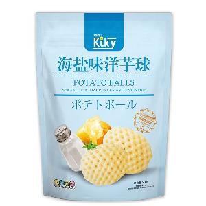  Healthy   snack   food  potato balls with Zipper bag