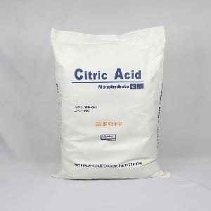 Factory supply cas 77-92-9 white crystal granule food grade citric acid monohydrate
