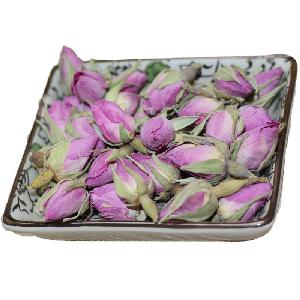 Chinese  Flavored Dried Pink Rose Buds Flower Tea In Bulk