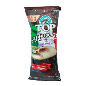 TOP Coffee Powder CAPPUCCINO 20 x (6+3) @25gr | Indonesia Origin