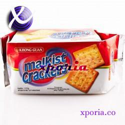 KHONG GUAN MALKIST Biscuit Crackers 137gr | Indonesia Origin