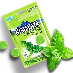 HIMALAYA Pastilles Candy PEPPERMINT | Indonesia Origin | Cheap popular candy with strong peppermint flavour
