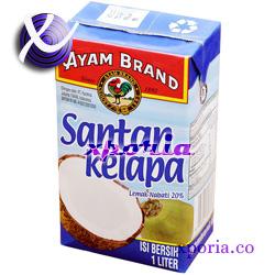 AYAM BRAND Coconut Milk 1 Liter | Indonesia Origin