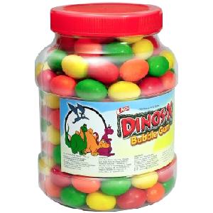 DINO-X Bubble Gum | Indonesia Origin | Cheap popular candy with tutti  frutti  flavours