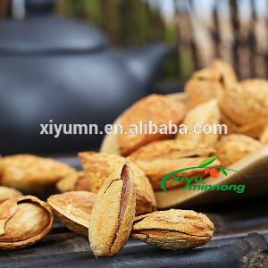 Organic almonds roasted and salted almond nuts/almond kernels