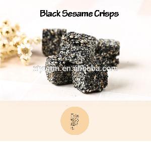 Fragrant and sweet black sesame crunch/ black sesame crisps wholesale