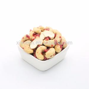 Cashews Nuts Cranberry Cranberries Flavored Kernels Organic Natural Healthy Snacks Whole Dried Jumbo Size