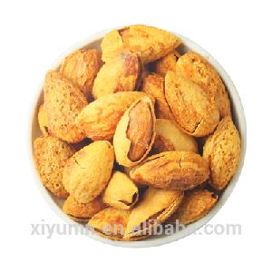 Roasted thin shell low price salted almonds
