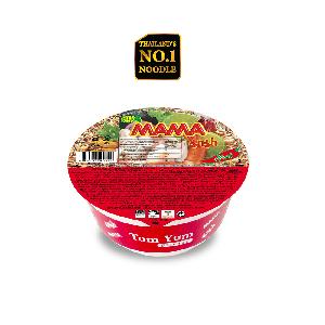 Delicious Mama Brand Instant Bowl Noodles Shrimp Tom Yum Flavour 60g