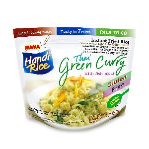Mama Handi Rice Instant Fried Rice Thai Green Curry With Fish Meat 80g