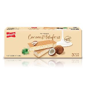 Hot Sale Thai Bissin Brand Tasty Coconut Wafer Biscuit Line 100g