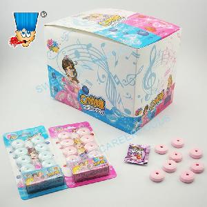 Blister Pack Whistle Pressed Dextrose Tablet With Popping Candy Sweets