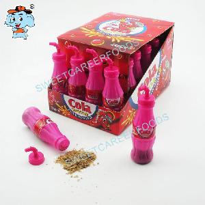 cola drinking bottle shaped sour powder candy sherbet