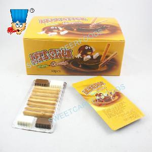 Chocolate With Stick Biscuit Confectionery