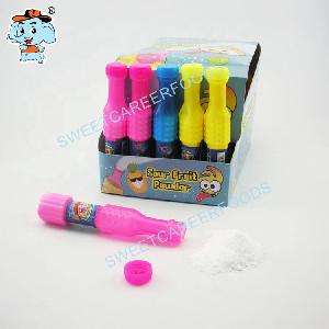 cola bottle shaped sour fruit powder sherbet candy