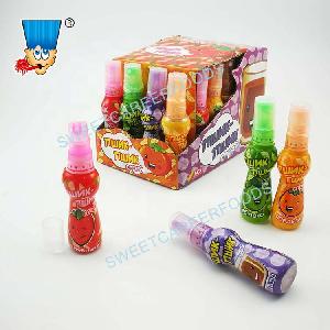 Calabash Bottle Super Sour Fruit Flavor Spray Liquid Candy