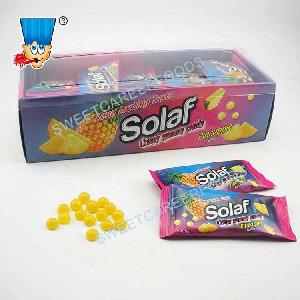 Fruit Flavor Crispy Jelly Gummy Soft Candy Confectionery