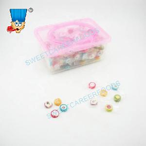 Mini Flower Shape Multi-color  Fruity   Hard   Candy  Confectionery