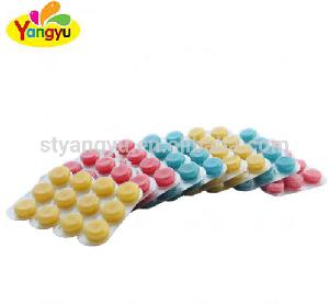 12pcs Strong Mint roll Candy with assorted color