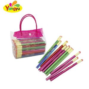 Halal Press Candy Sour Plum Flavor Long Stick Pencil Tablet Candy