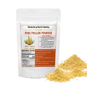 99% Cell Broken Pine Pollen Pinus  Nutritional  Health Care Supplement  Tabuliformis Pine Pollen