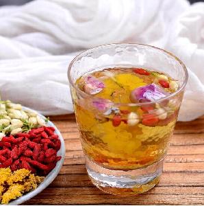 Helpful health red dates chrysanthemum goji detox clean herbal tea