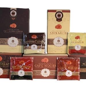 Ginseng instant coffee OEM Black Latte Hot Chocolate Mocha Cappuccino