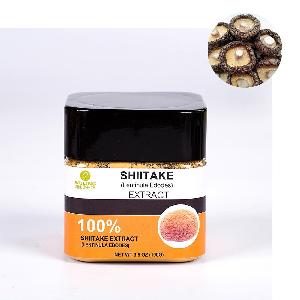 organic ahcc water soluble shiitake mushroom straight powder Fruiting Body 100-120 mesh extract powder
