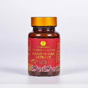 ling zhi food supplement nutrition ganoderma reishi mushroom cordyceps capsule
