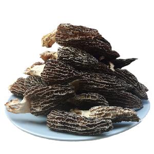 Factory Wholesale Price Dried Black Morel Mushroom Boost Digestion Immune System