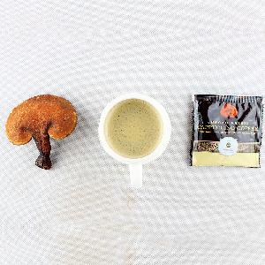 private label ganoderma reishi mushroom extract powder cappuccino flavored instant coffee 3 in 1