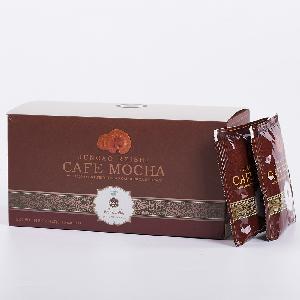bulk instant coffee powder china ganoderma coffee organico Mocha 5 in 1 instant coffee