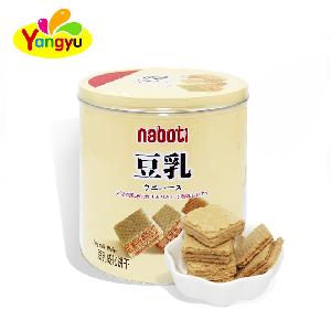 Soy Milk Flavors Mini Cream Wafer Cracker Biscuits