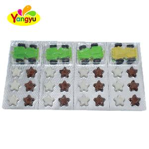 Chocolate Coated Biscuit with Small Toy Car
