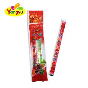 Colorful Fruit Jelly Stick Candy/ 15g Jelly Stick(3pcs)