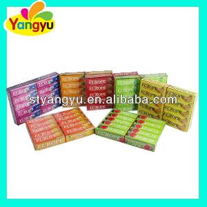 Europe Chewing Gum Halal Fruity Chewing Gum