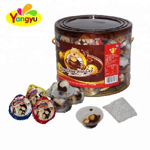 4g Star Choco Cup with Mini Biscuit Ball Chocolate